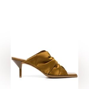 3.1 Phillip Lim Georgia 60mm ruched mules NWOB sz 9